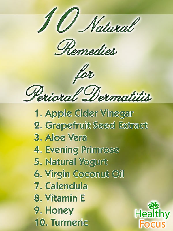 For dermatitis yogurt perioral Yogurt for