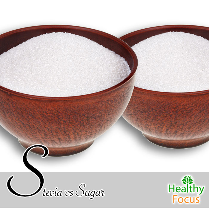 Stevia vs Sugar Healthy Focus