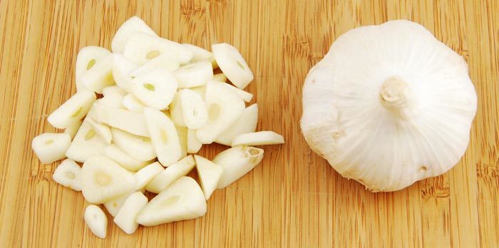 garlic for stuffy nose