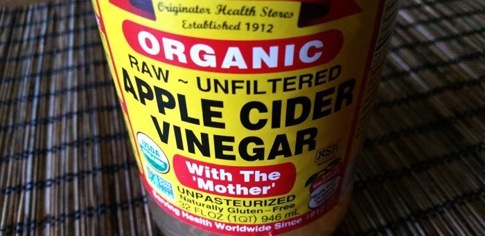 apple cider vinegar for stuffy nose