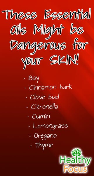 How To Safely Use Essential Oils 5 mig These Essential Oils Might be Dangerous for your SKIN